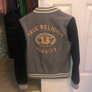 True Religion Varsity Jacket